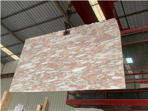 Pink Marble Slabs Norwegian Rose Stone Slabs For Tiles