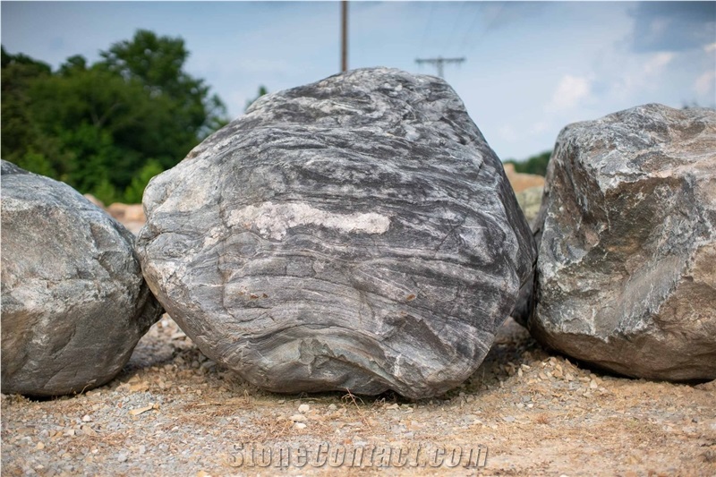 Black Onyx Glacier Boulders