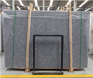 Grafite Terrazzo Grigio Carrara Surface Texture Seamless