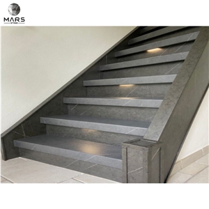 2022 Hot Sales High Quality Bulgarian Grey Marble Stairs
