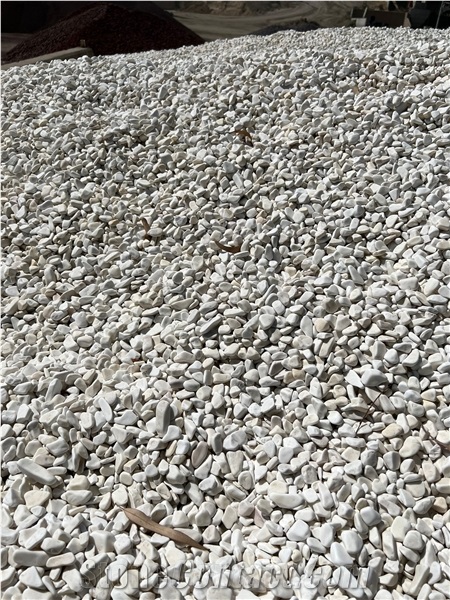 Marmara Dolomit White Pebble Stone