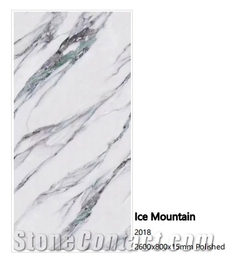 15MM Ice Mountain Sintered Stone Slabs