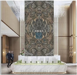 Bubble Onyx Luxury Backgrand Wall, Polished Wall Tiles