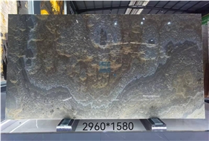 Bubble Onyx Slabs For Luxury Decoration, Translucent