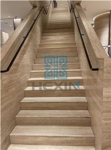 Roman Travertine Polished Steps