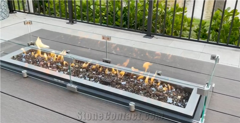 Copper Fire Pit Glass Chips For Fire Pit