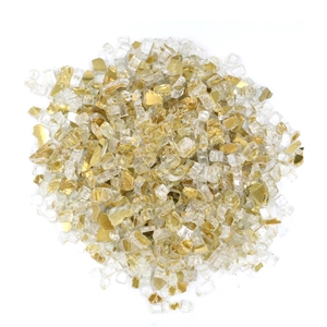 Gold Fire Pit Glass Chips For Fire Pit