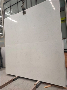 Color Matching Cararra Quartz Stone Slab