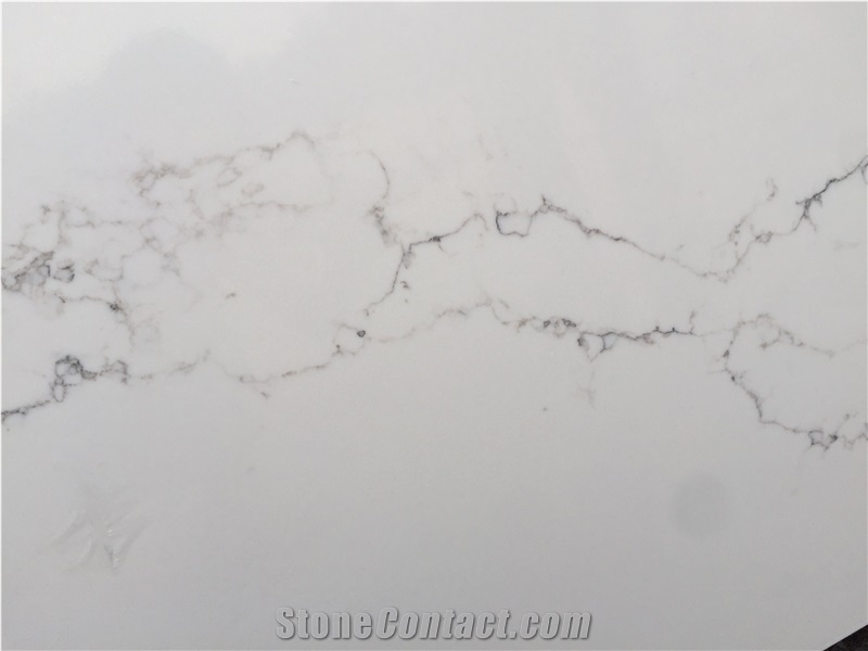 Hot Selling Products Calacatta White Color Quartz Slabs