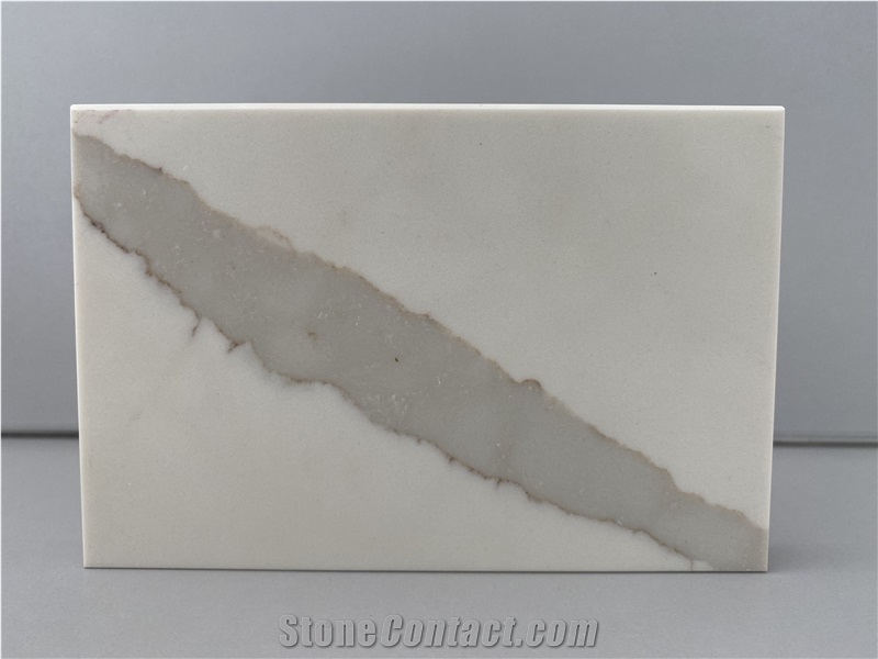 Quality Quartz Stone Calacatta Slab