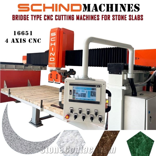 SCHIND 16651 - CNC Marble, Stone And Granite Cutting Machine