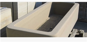 Piedra Juneda Sandstone Bathtub
