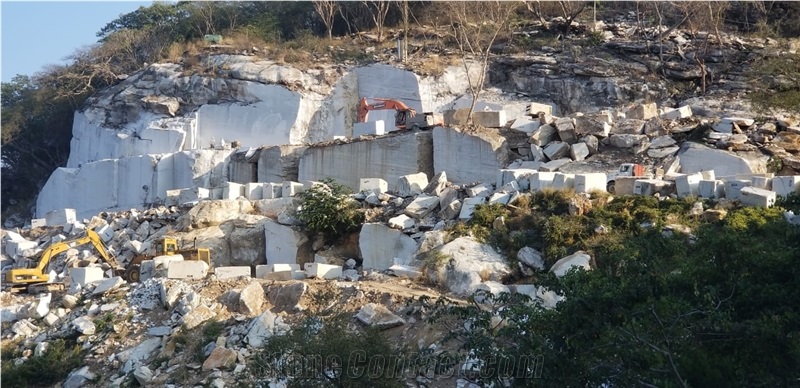 Bianco Estelar Marble Bianco Guatemala Quarry