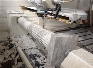 Calacatta Gold Marble Column