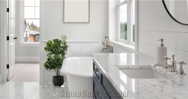 Marble Bathroom Countertop