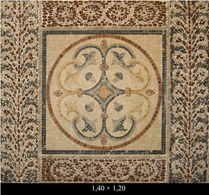 Mosaic Floor Medallions