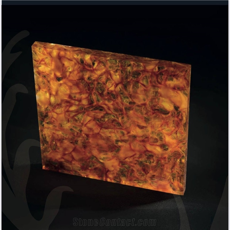 Natural Amber Tiles (Mad Flame)