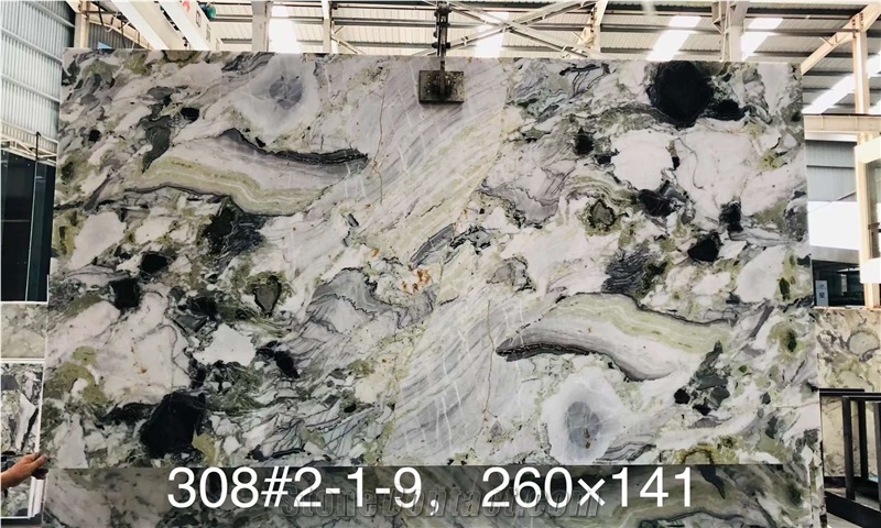 Chinese Marble Ice Green Marble Primavera Marble Slabs