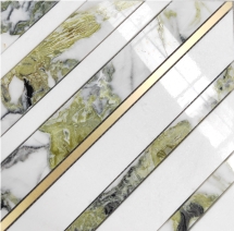 Cold Jade Marble Mosaic Tiles Design