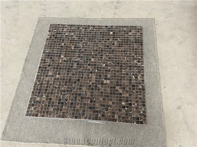 Customized Square Marble Masaic Floor Tiles