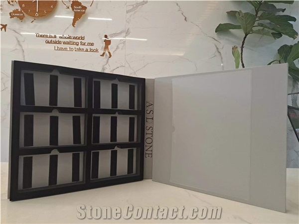 Tile Stone Sample Book With Velcro Tape