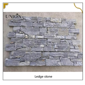 UNION DECO Blue Quartzite Culture Stone Outdoor Wall Stone