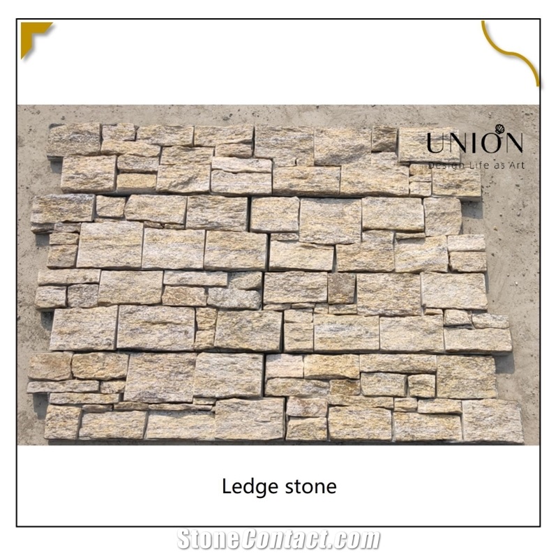UNION DECO Natural Split Tiger Skin Granite Ledge Stone