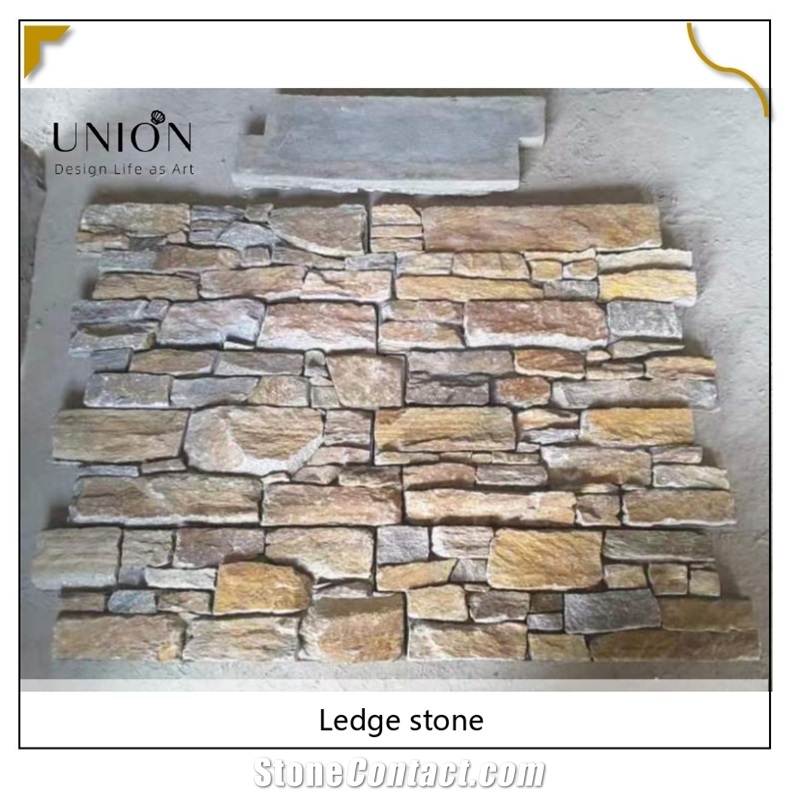 UNION DECO Rusty Quartzite 20X55cm Culture Stone Veneer