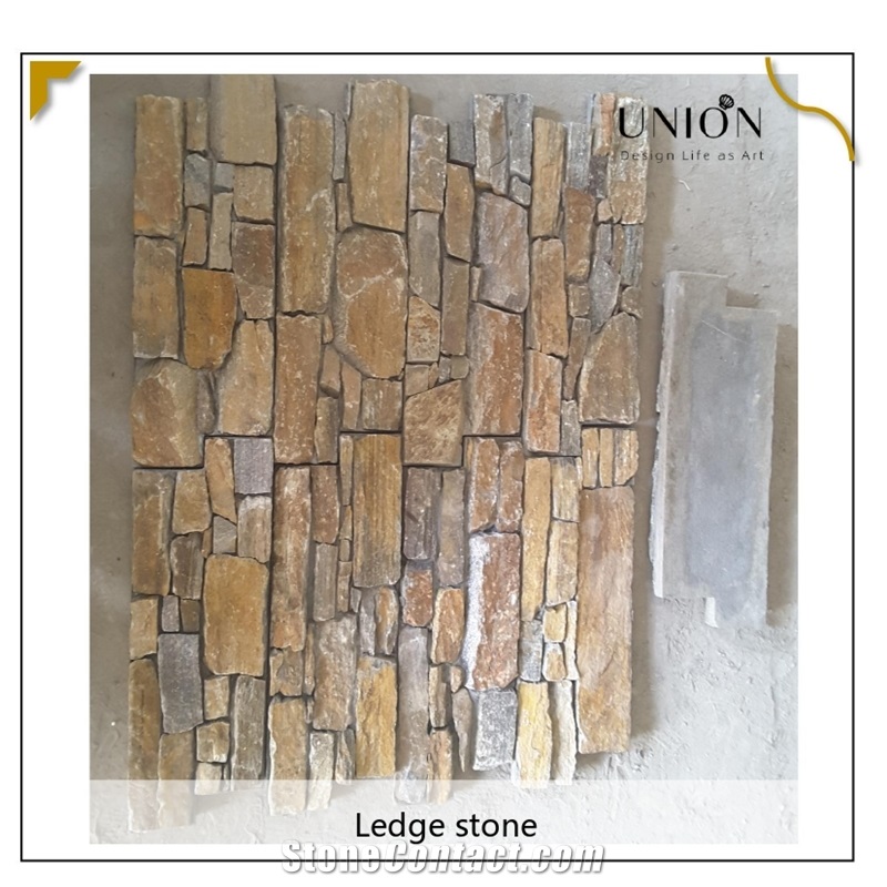 UNION DECO Rusty Quartzite 20X55cm Culture Stone Veneer