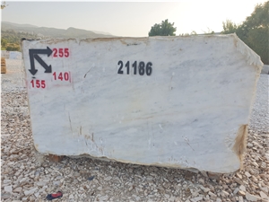 Imperial White Marble Blocks
