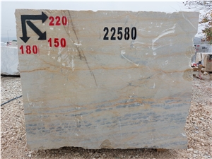 Zebrano Gold Marble Blocks