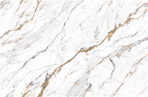 Calacatta Lux Sintered Stone Background Wall Panels