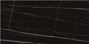 Saint Laurent Black Sintered Stone Panels Matt