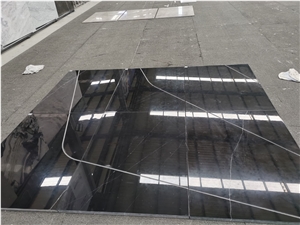 Black Marquina Nero Oriental Marble Bathroom Tiles