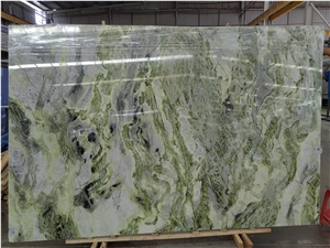 China Emerald Green Marble Slabs & Wall Tiles