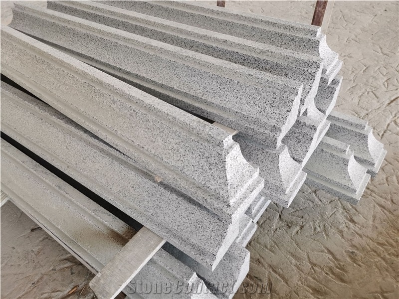 China Georgia Gray Granite Stone Border Decos Skirting Boards