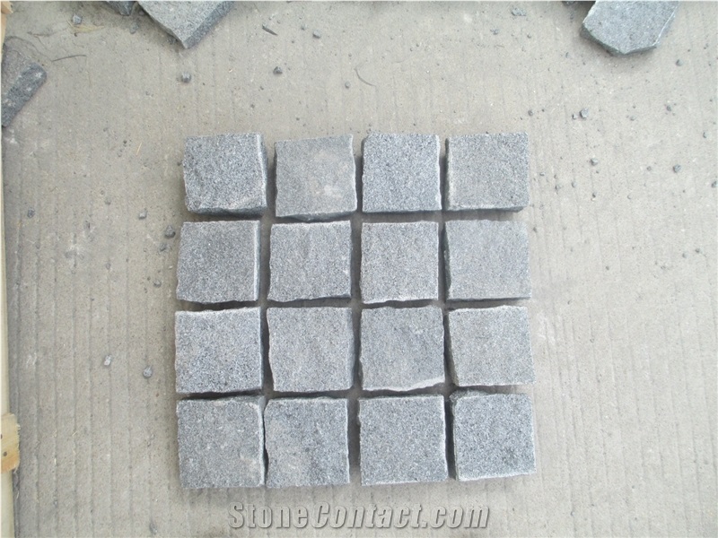 G654 Old Cobbles Pavement For Outdoor Landscaping Stone