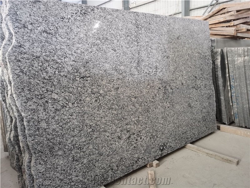 Seawave White Granite Nice Grey Slabs Cheap Factory Price