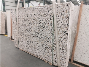 Colorful Artificial Stone Terrazzo Slab For Decoration