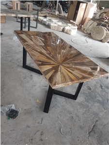 Petrified Wood Stone Table Top