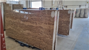 Travertine Noche Slabs, Noce Travertine Slabs, Travertine Tiles