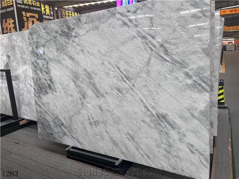 Bardiglio Nuvolato Dove Grey Marble Slab In China Market