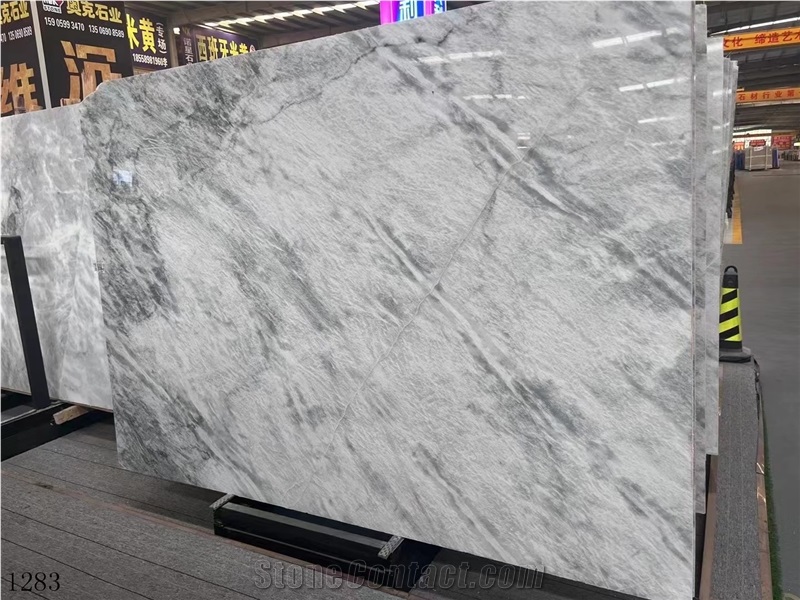 Bardiglio Nuvolato Dove Grey Marble Slab In China Market