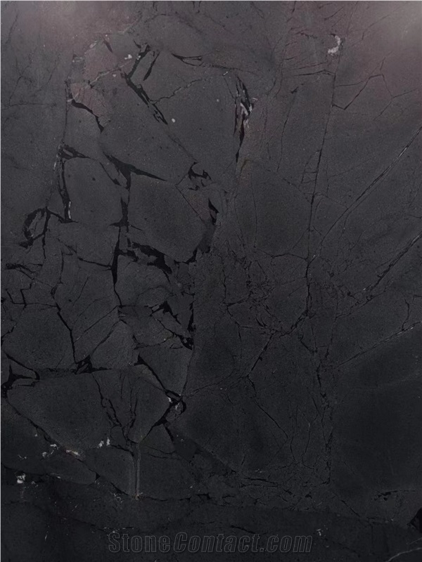 Negresco Black Quartzite Slab Tile In China Stone Market