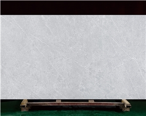Hot-Sell Engineered Stone Silver Artificial Quartz Slabs