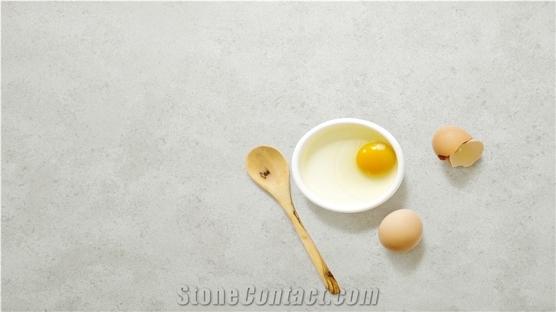Hot-Sell Polished Silver Artificial Quartz Slabs