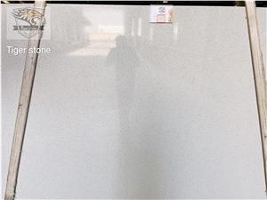 Artificial Stone High Copy Quartz Silver Crystal White