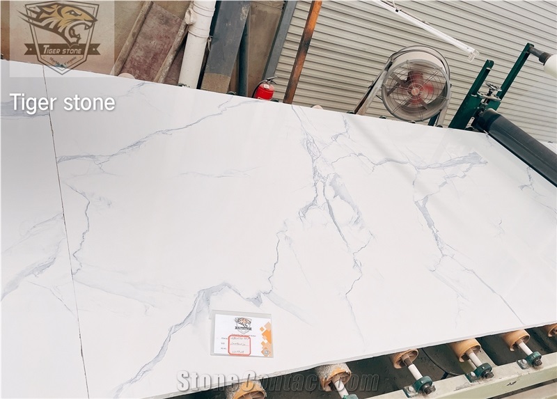 Artificial Stone Marble Look Calacatta 5323 Printing