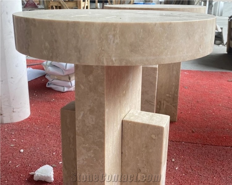 Pink Onyx Side Table Onyx Cube Center Side Table