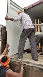 Mint White Sandstone Slabs